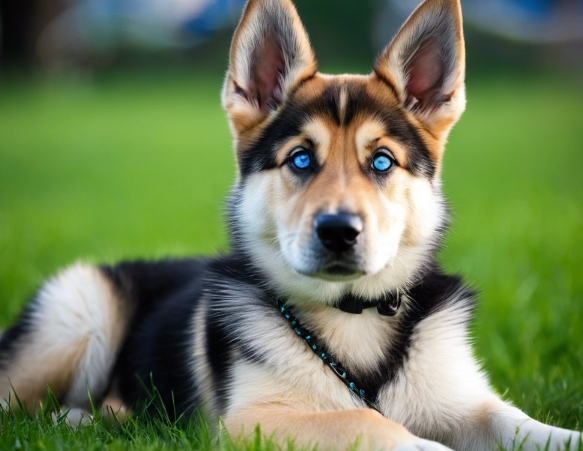 german shepherd husky puppies