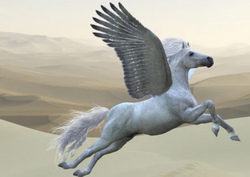 A Pegasus Horse